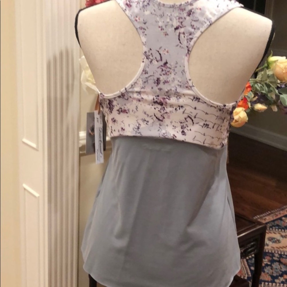 Denise Cronwall Rhapsody Print Racerback NWT Large - Picture 7 of 14
